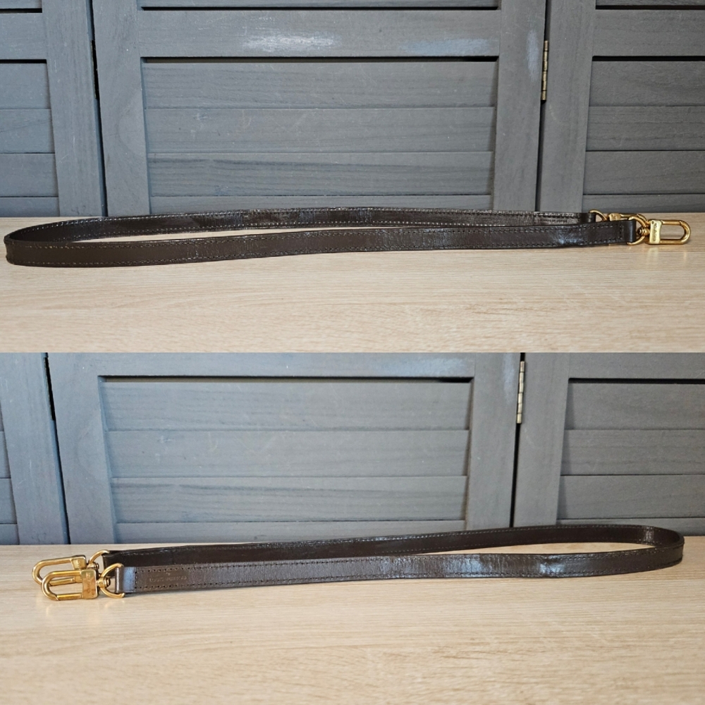 Authentic LOUIS VUITTON Vachetta Leather Strap - Picture 2 of 7